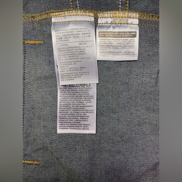 2015 SXSW Levi's Staff Denim Jacket Medium - Exclusive Rock Memorabilia - Picture 3 of 4